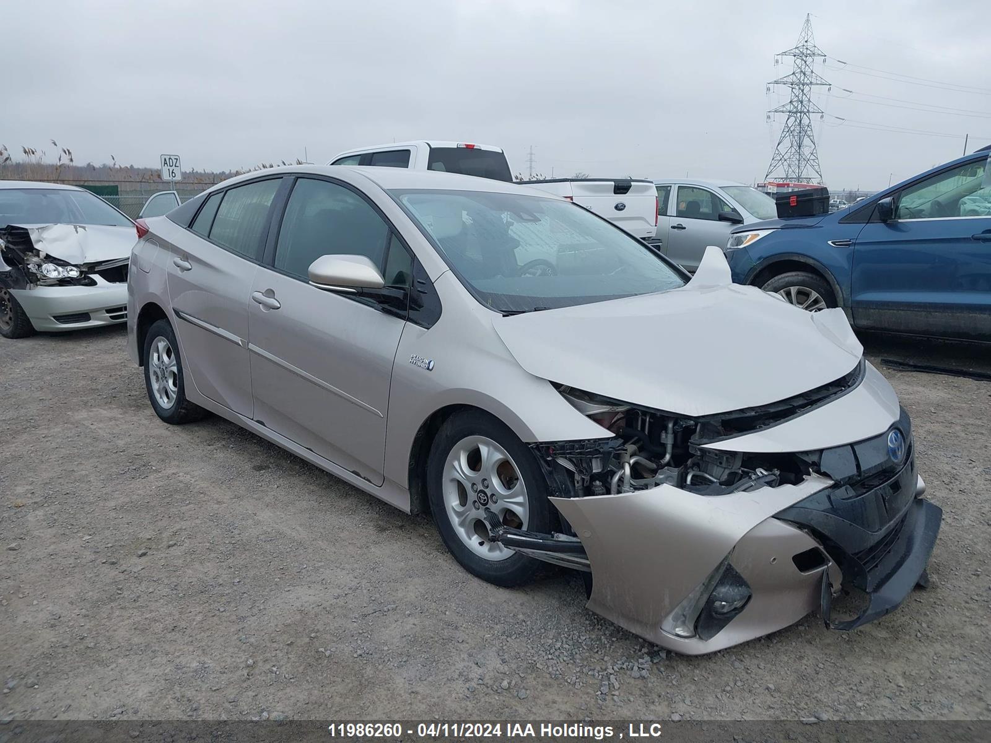 toyota prius 2018 jtdkarfpxj3071236