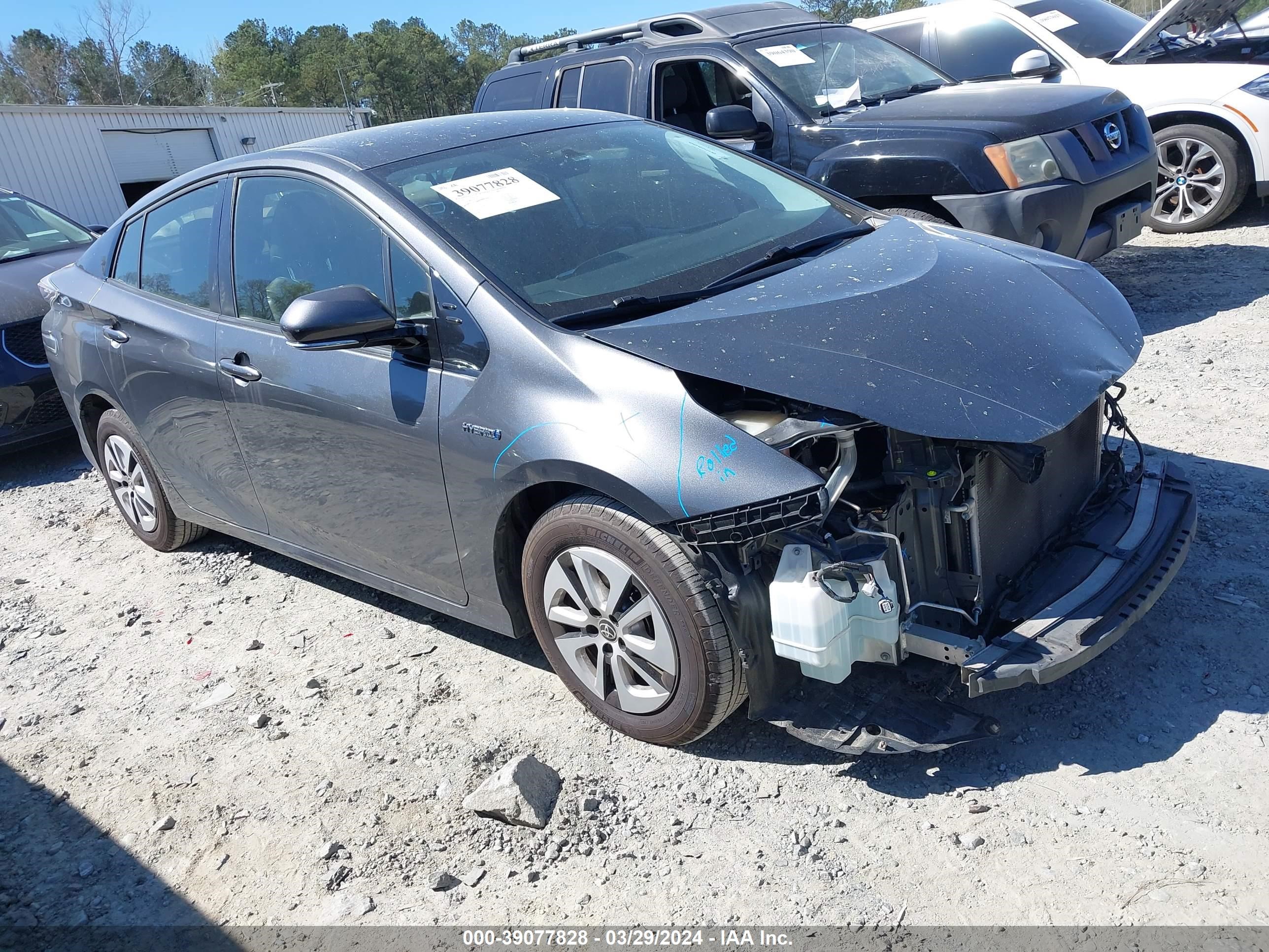 toyota prius 2016 jtdkarfu0g3028104