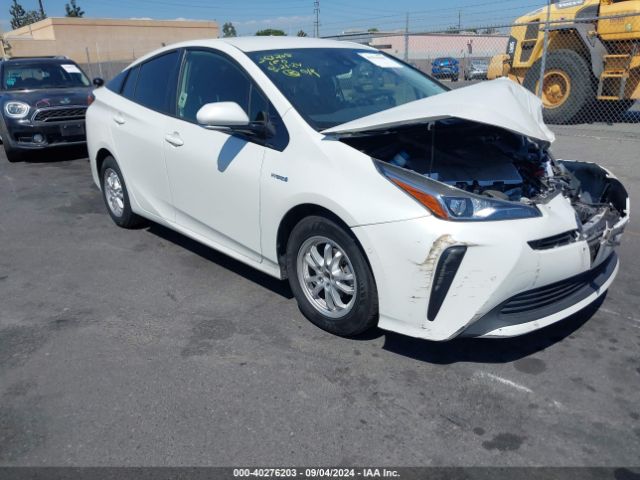 toyota prius 2019 jtdkarfu0k3076467