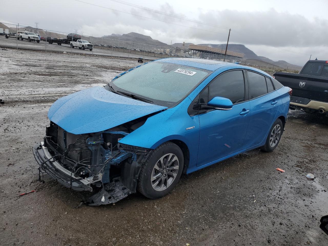 toyota prius 2019 jtdkarfu0k3081796