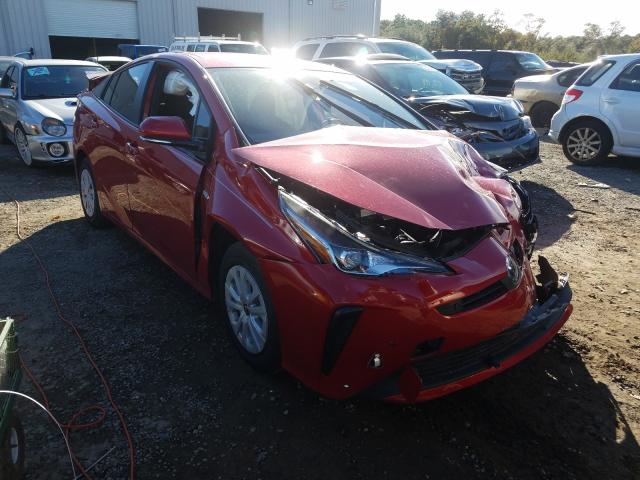 toyota prius 2019 jtdkarfu0k3090711