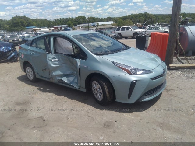 toyota prius 2020 jtdkarfu0l3119383