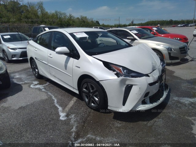 toyota prius 2020 jtdkarfu0l3126267