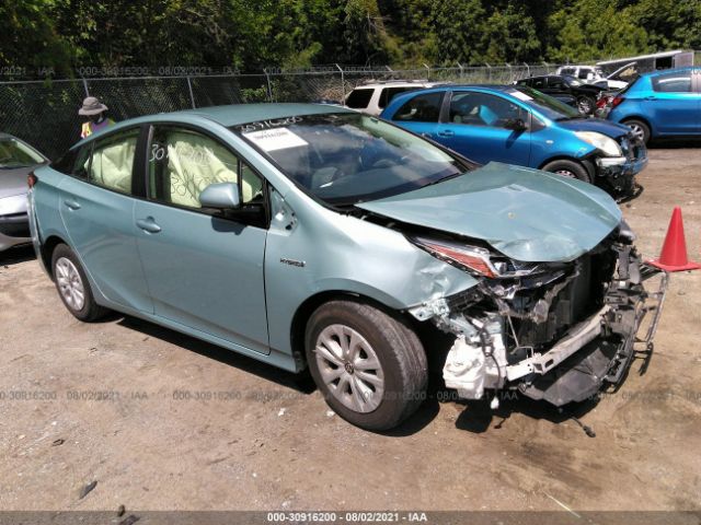 toyota prius 2019 jtdkarfu1k3070953