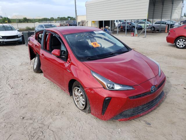 toyota prius 2019 jtdkarfu1k3087588