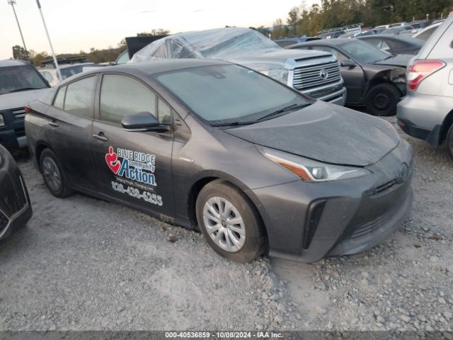 toyota prius 2020 jtdkarfu1l3114175