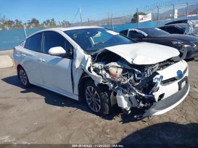 toyota prius 2019 jtdkarfu2k3078611