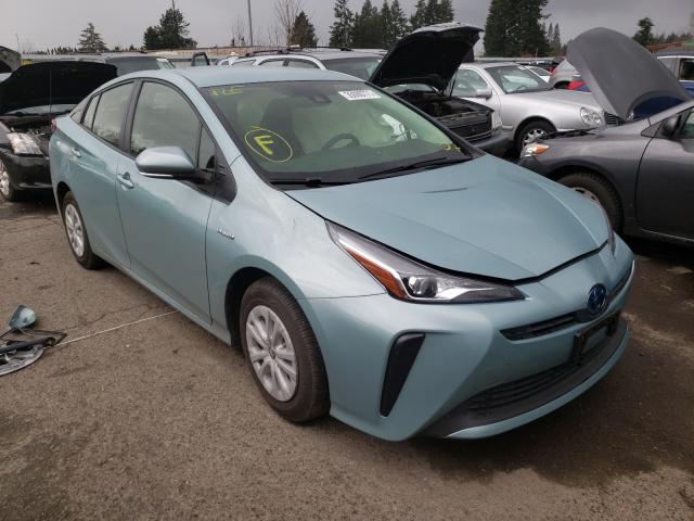 toyota prius 2019 jtdkarfu2k3093058