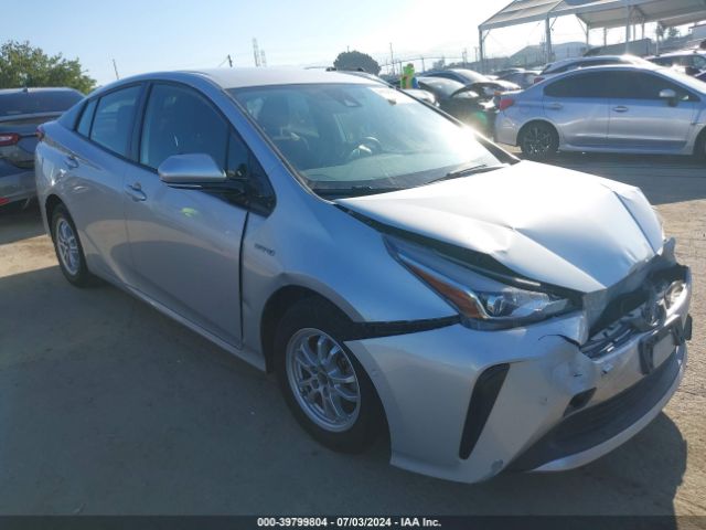 toyota prius 2019 jtdkarfu3k3082411