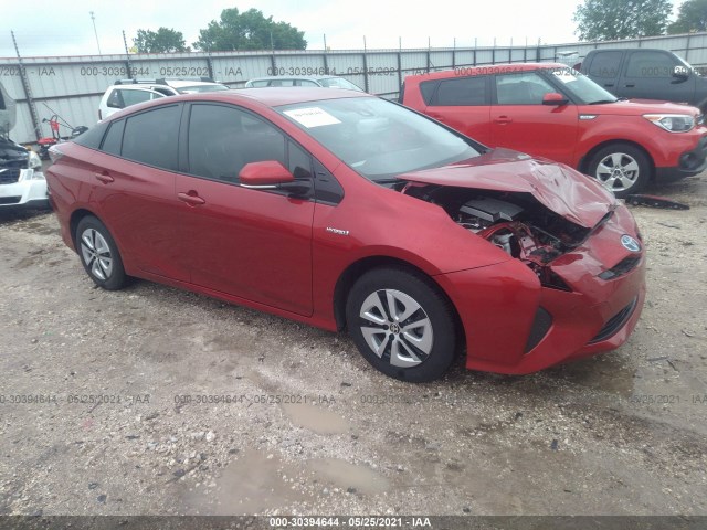 toyota prius 2017 jtdkarfu4h3540692