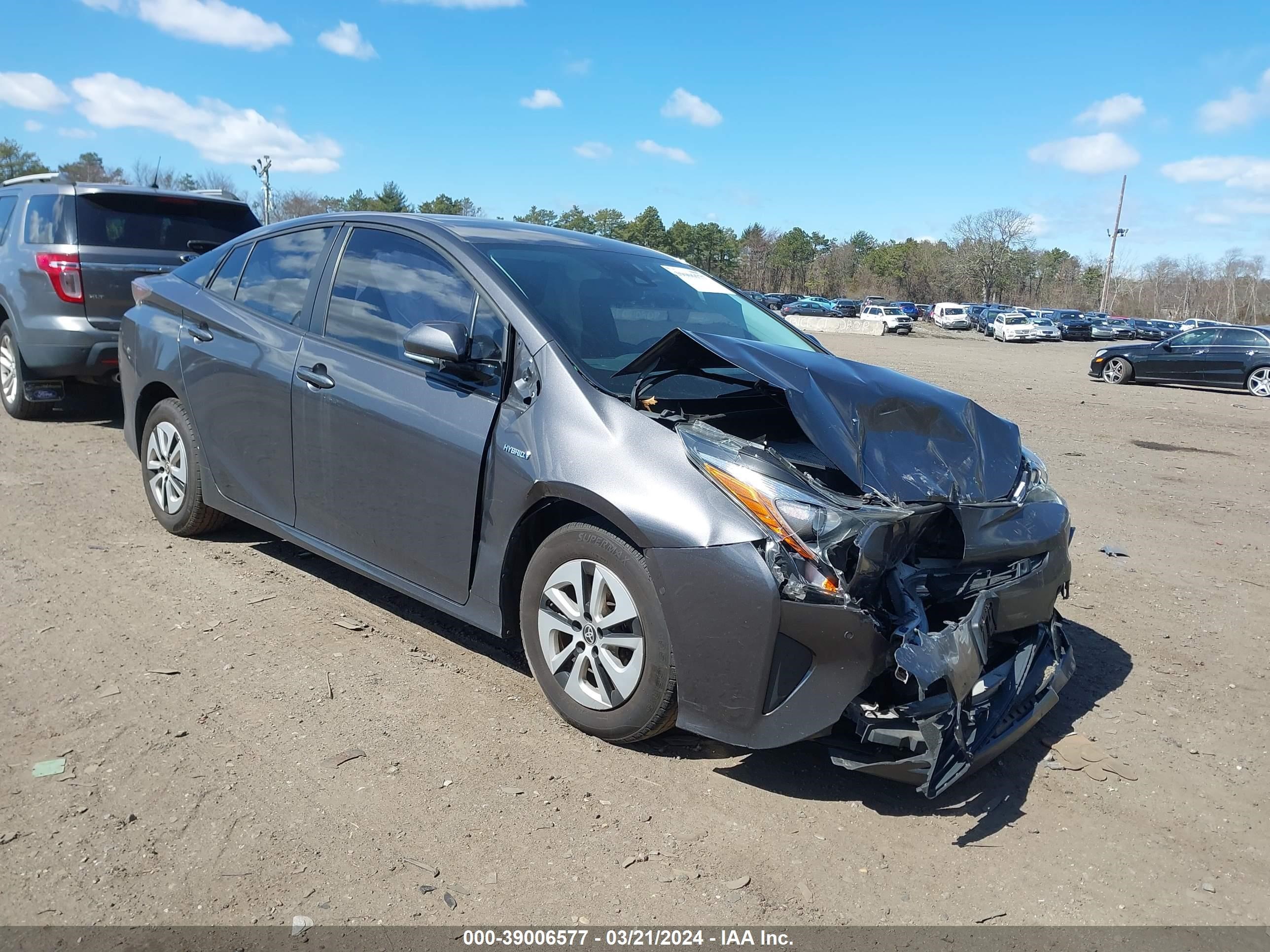 toyota prius 2018 jtdkarfu4j3546434