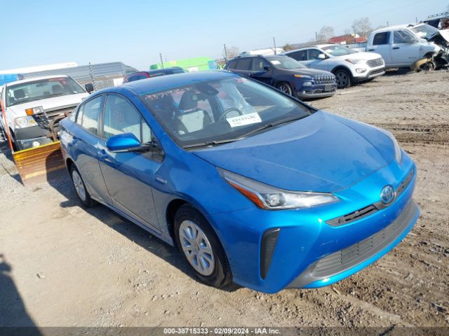 toyota prius 2019 jtdkarfu4k3099654