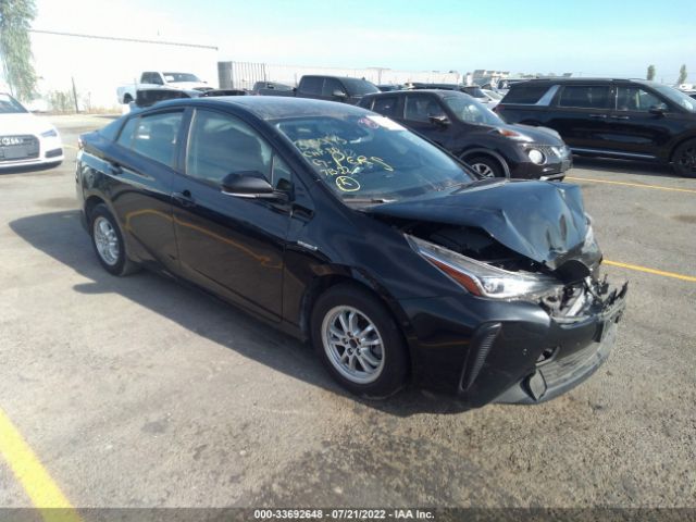 toyota prius 2019 jtdkarfu6k3085786