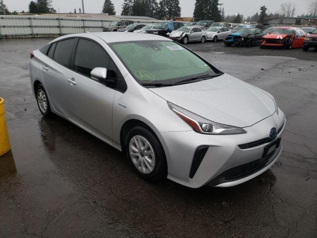 toyota prius 2019 jtdkarfu6k3099607