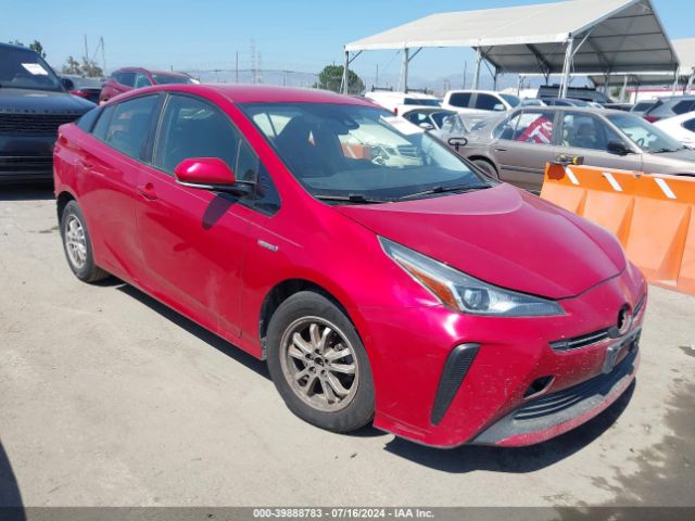 toyota prius 2019 jtdkarfu6k3100433