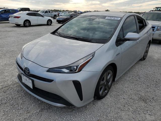 toyota prius l 2020 jtdkarfu7l3107571