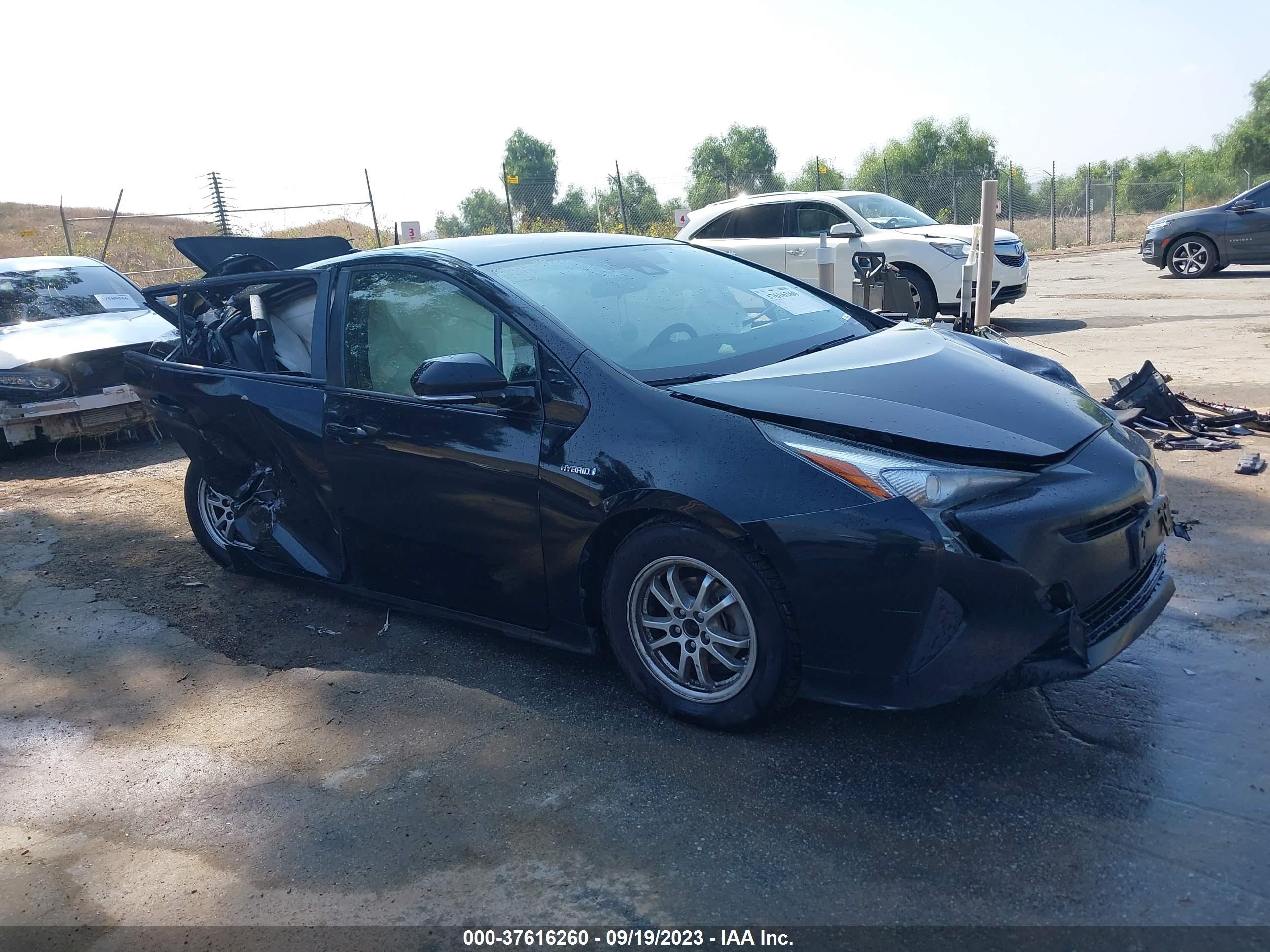 toyota prius 2017 jtdkarfu8h3534460