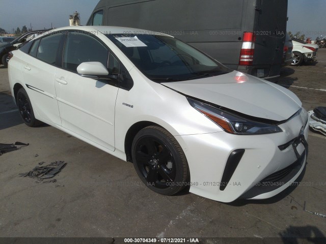 toyota prius 2020 jtdkarfu8l3107661