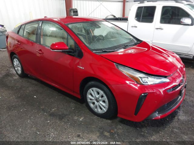 toyota prius 2020 jtdkarfu8l3121558