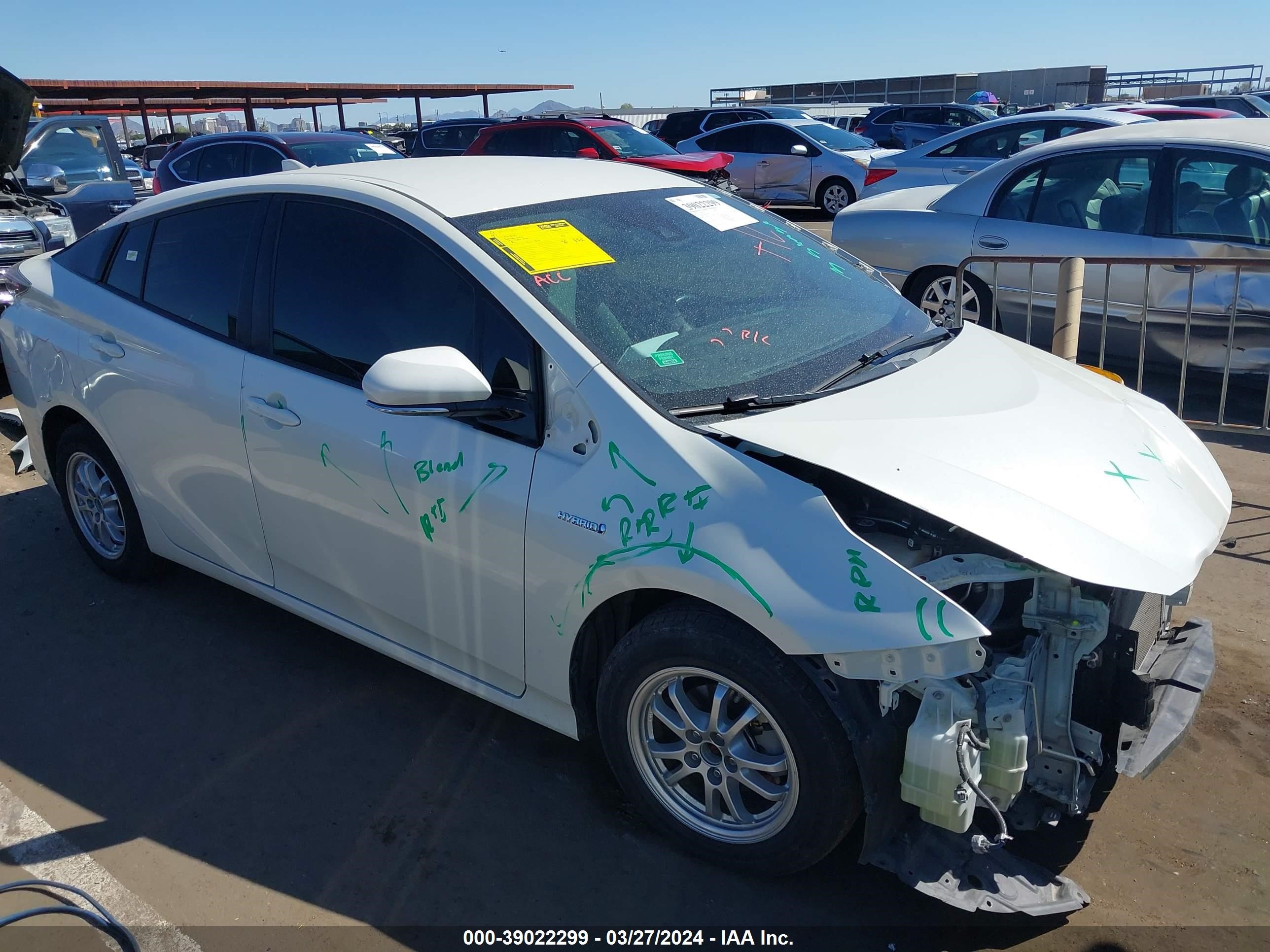 toyota prius 2017 jtdkarfu9h3531017