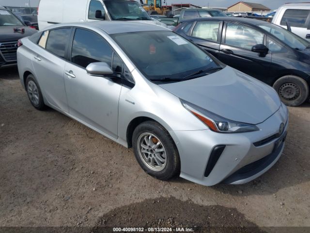 toyota prius 2020 jtdkarfu9l3119155