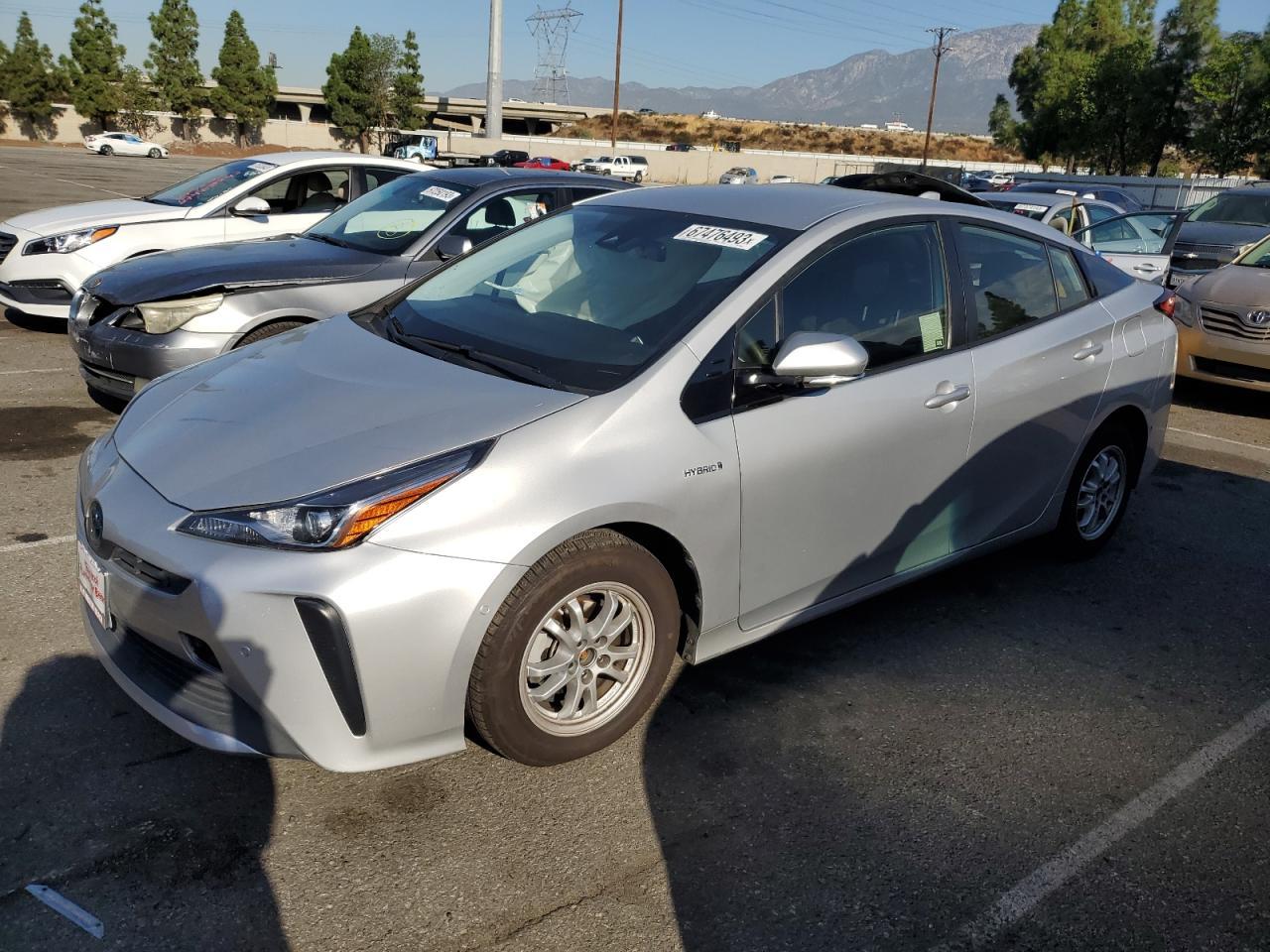 toyota prius 2020 jtdkarfuxl3109895