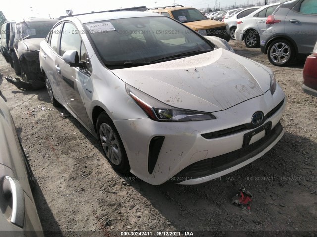 toyota prius 2020 jtdkarfuxl3117270