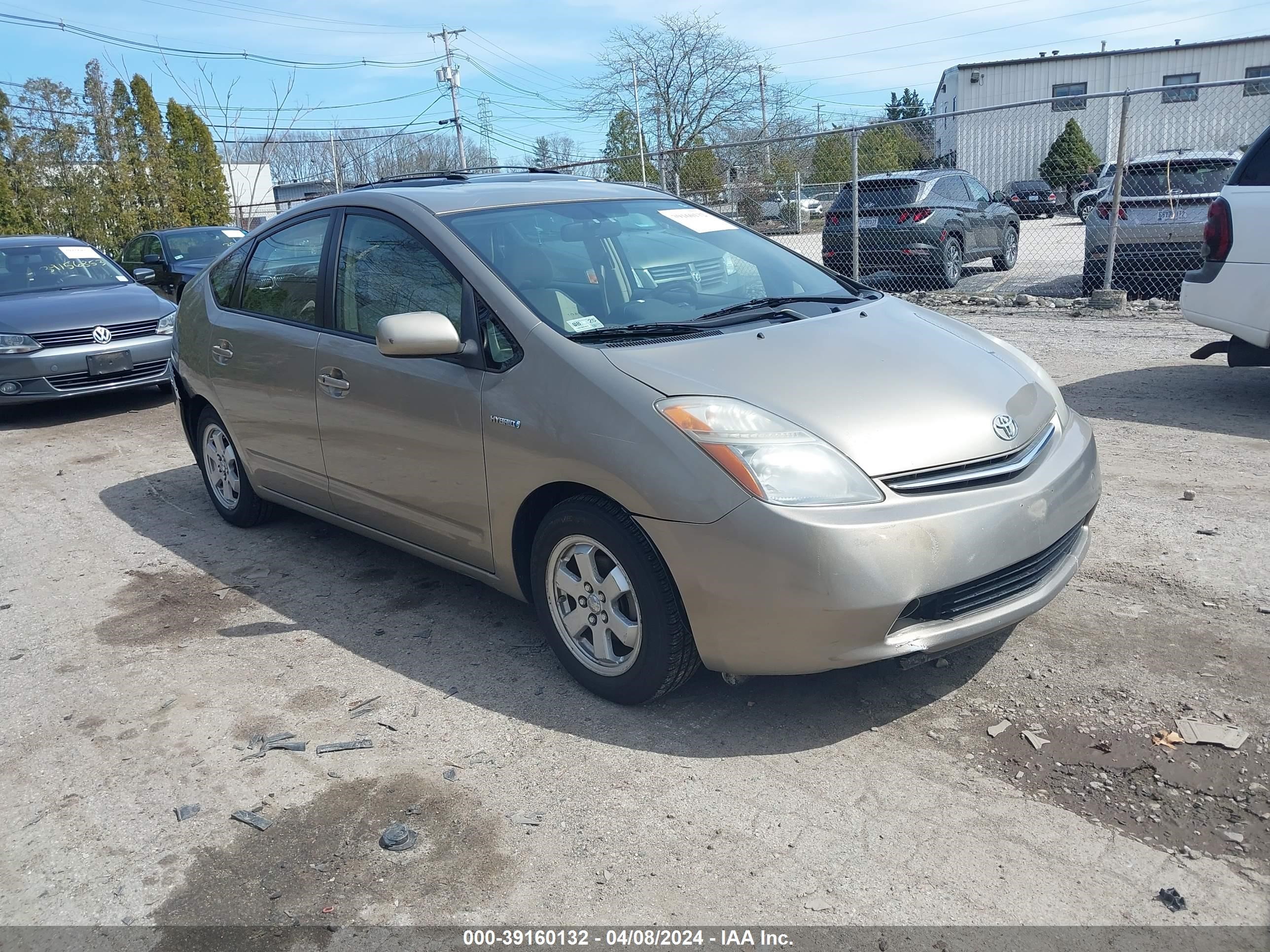 toyota prius 2007 jtdkb20u073293909