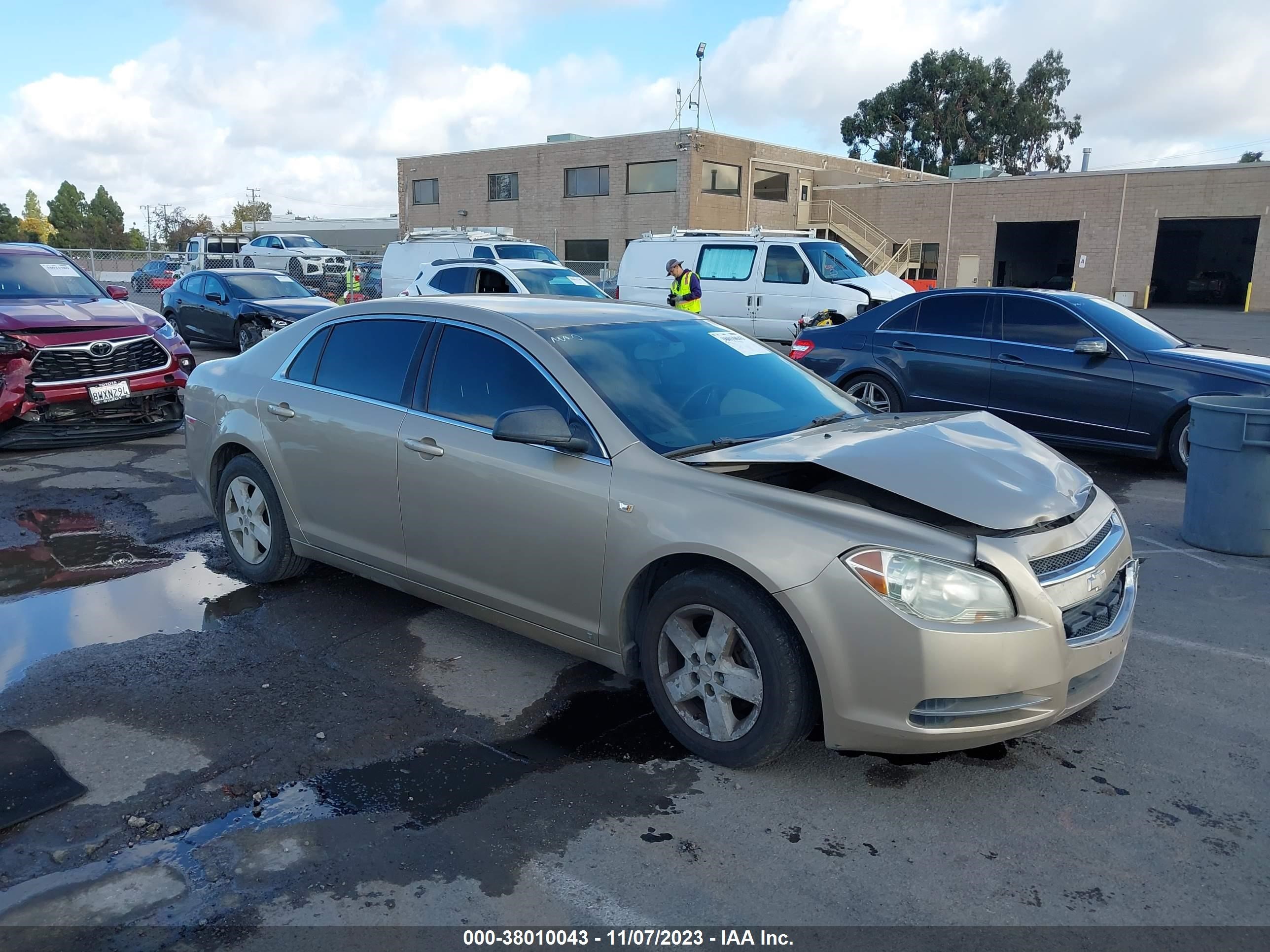 chevrolet malibu 2008 jtdkb20u157025764