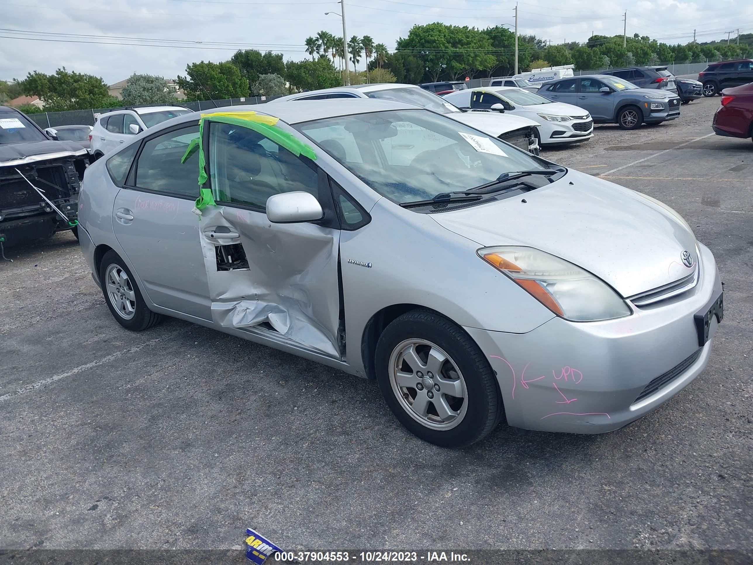 toyota prius 2007 jtdkb20u173294521