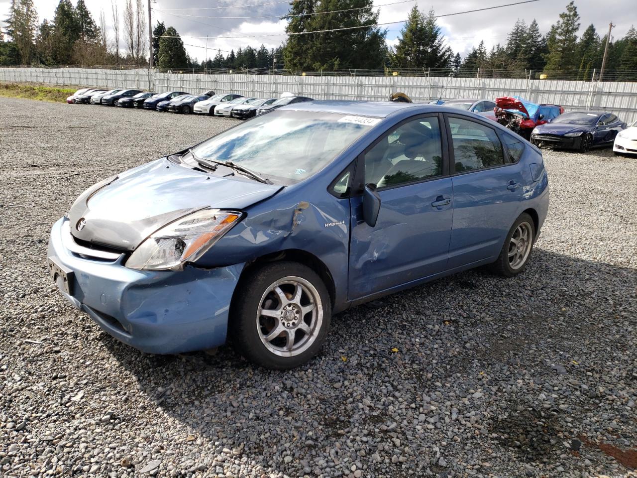 toyota prius 2007 jtdkb20u177636428