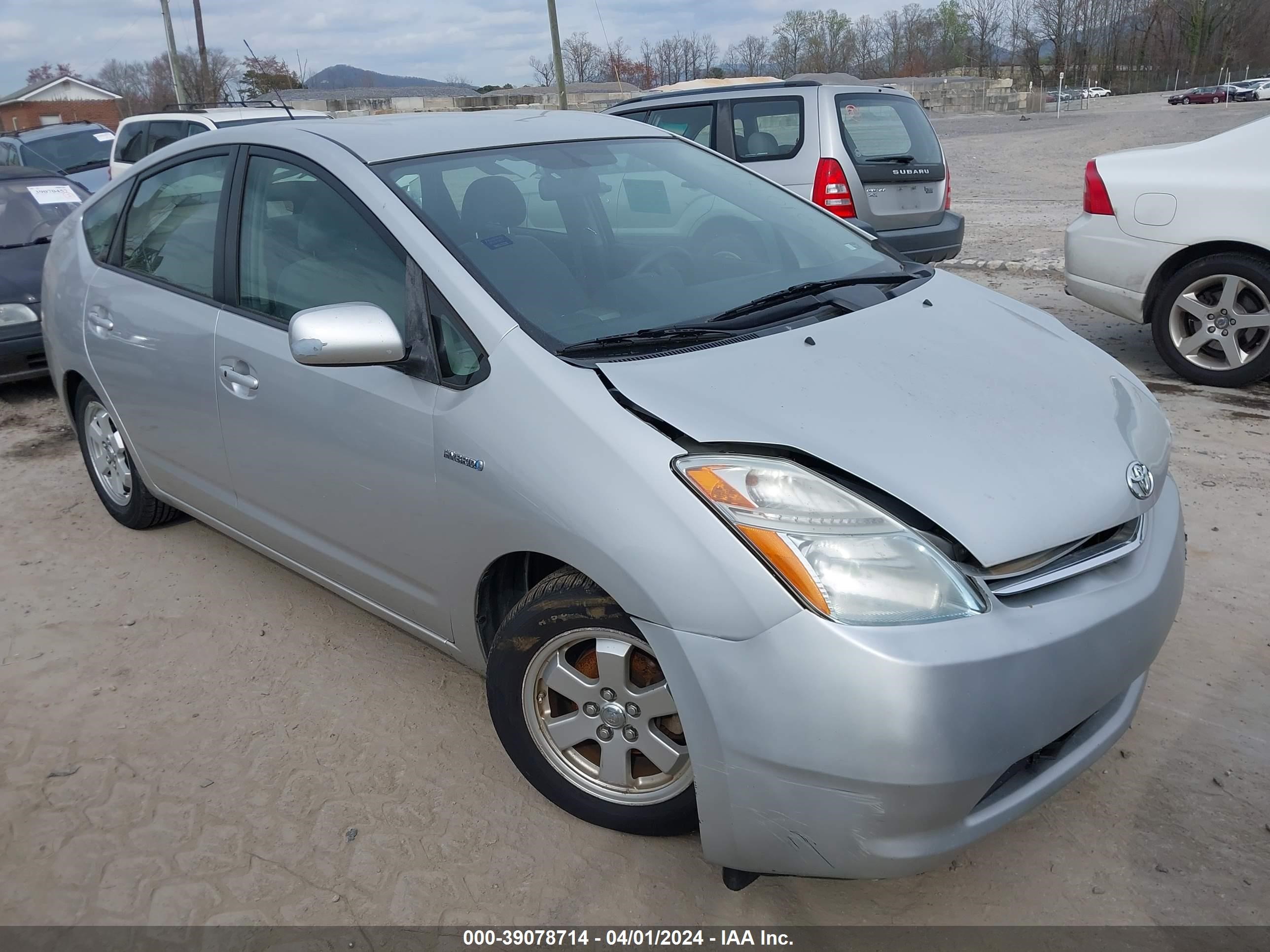 toyota prius 2007 jtdkb20u273237521