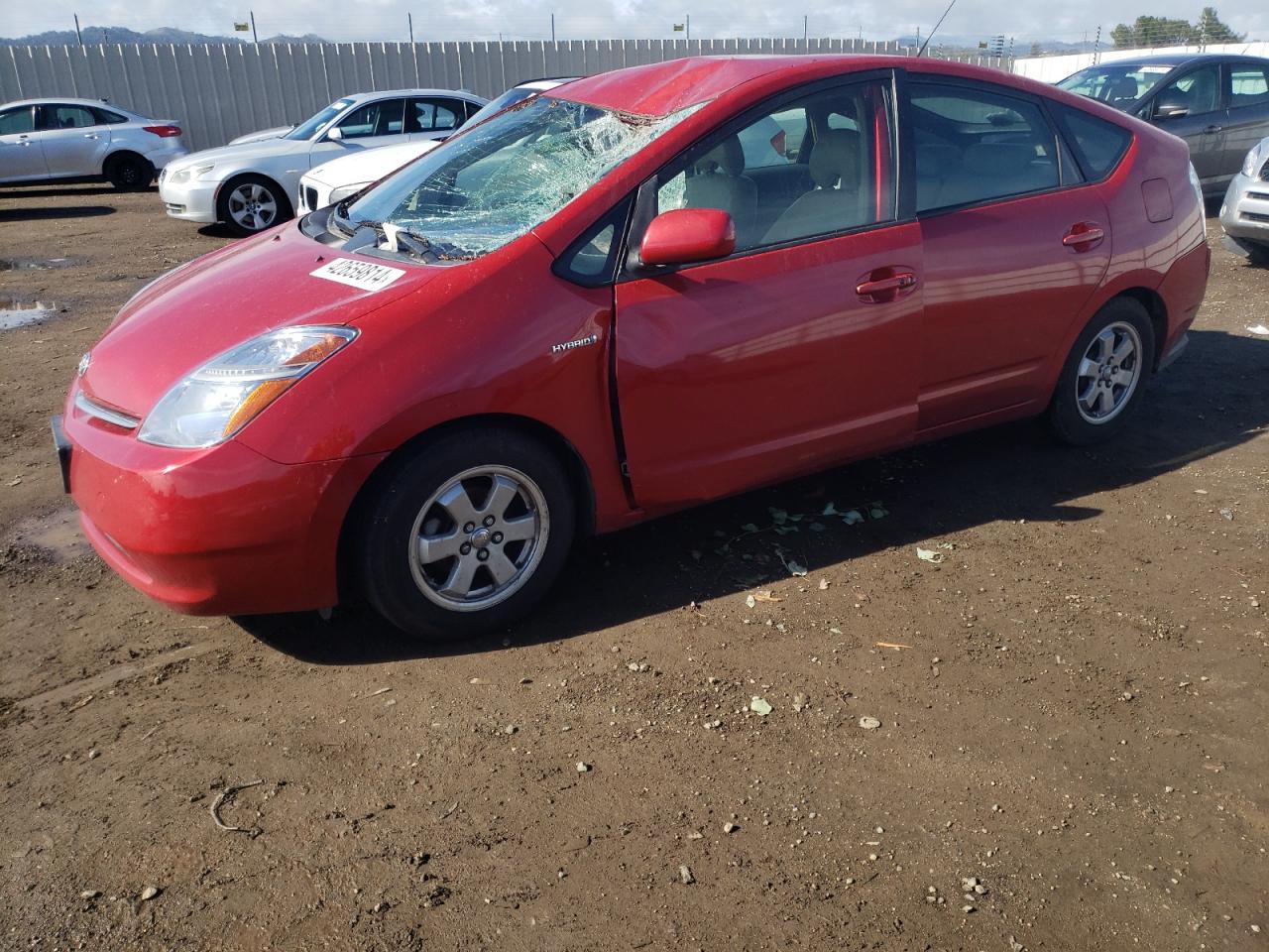 toyota prius 2007 jtdkb20u277662987