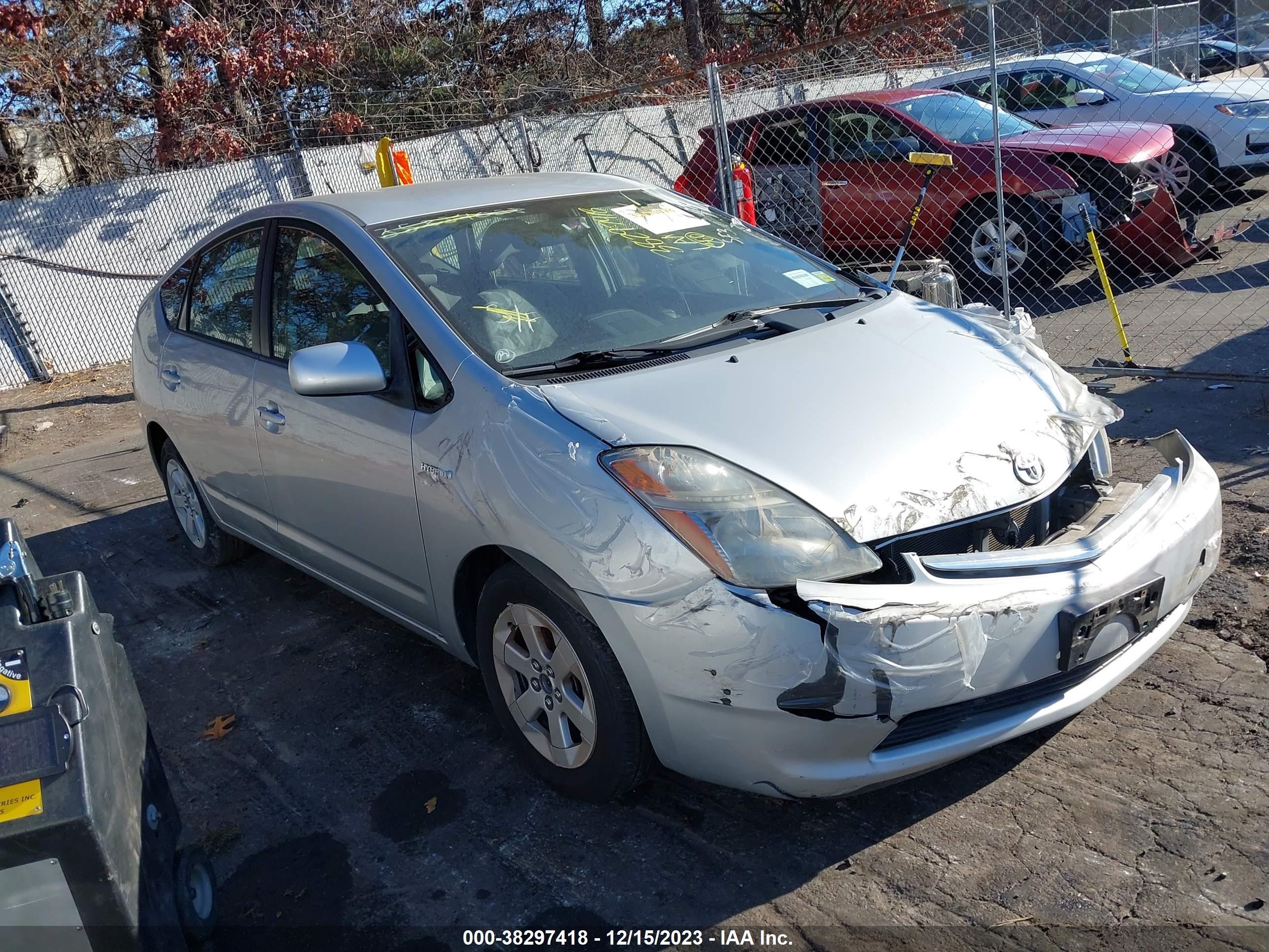 toyota prius 2007 jtdkb20u277671186