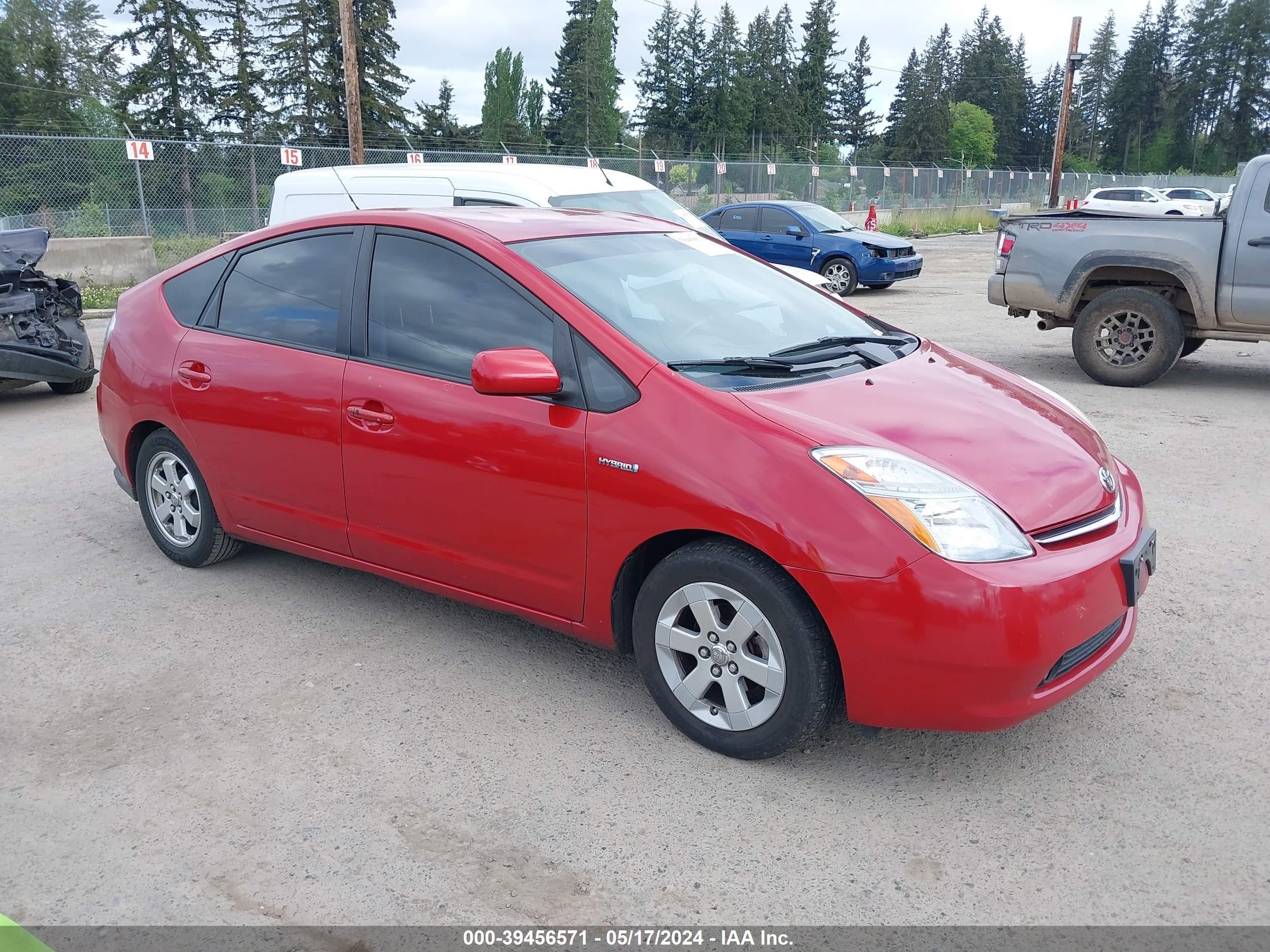 toyota prius 2007 jtdkb20u373253260