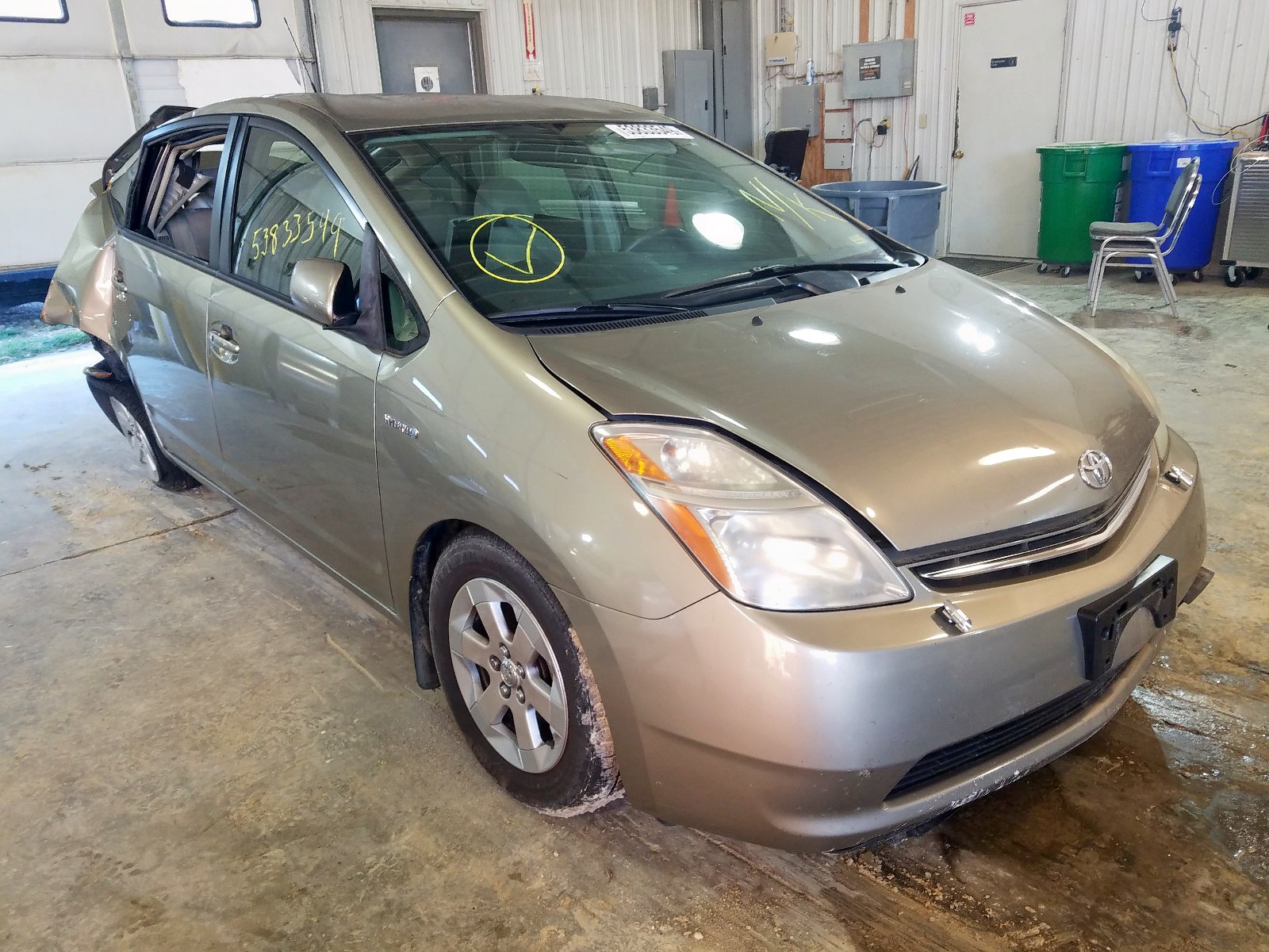 toyota prius 2007 jtdkb20u377591153