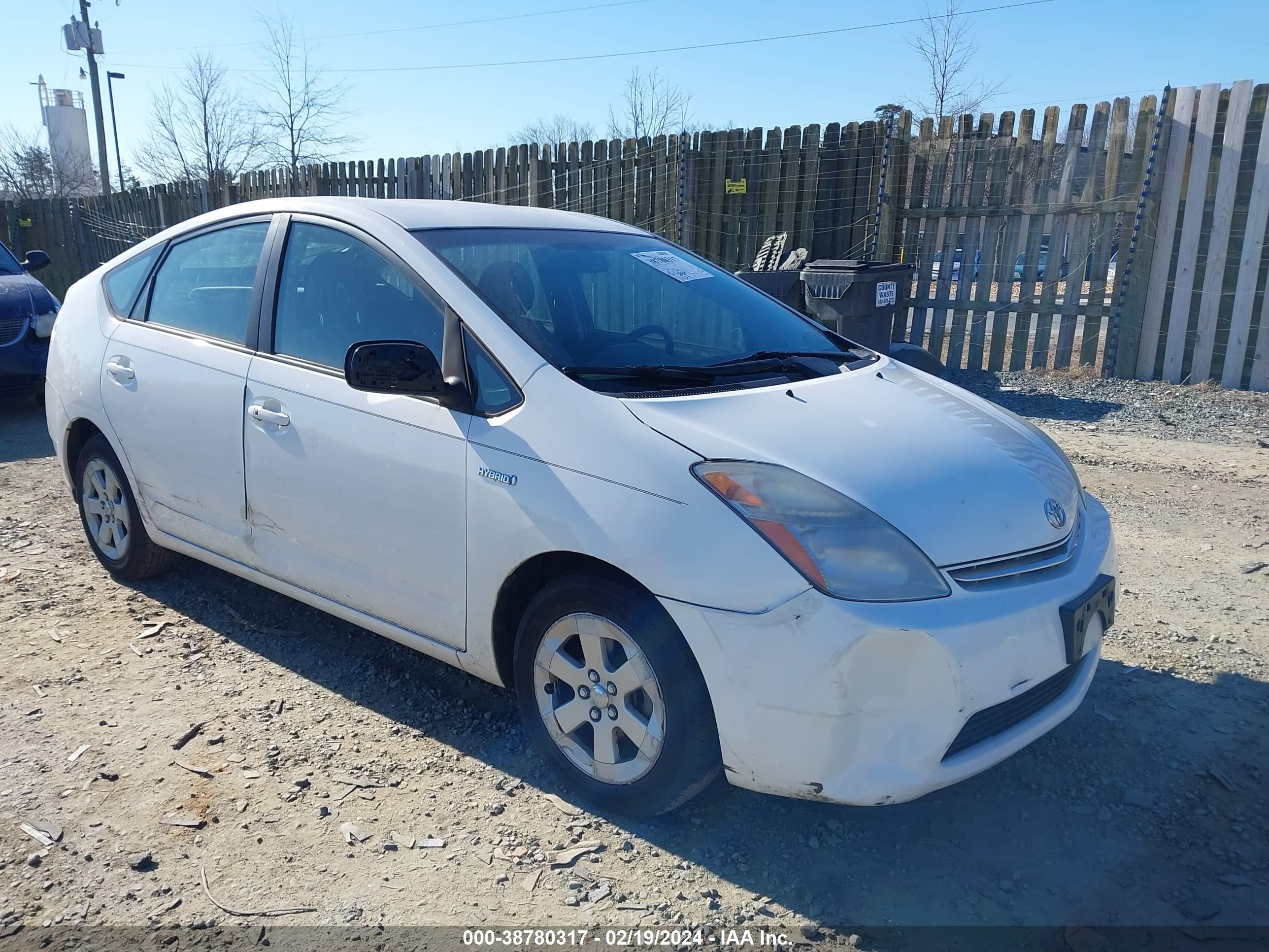 toyota prius 2007 jtdkb20u377595770