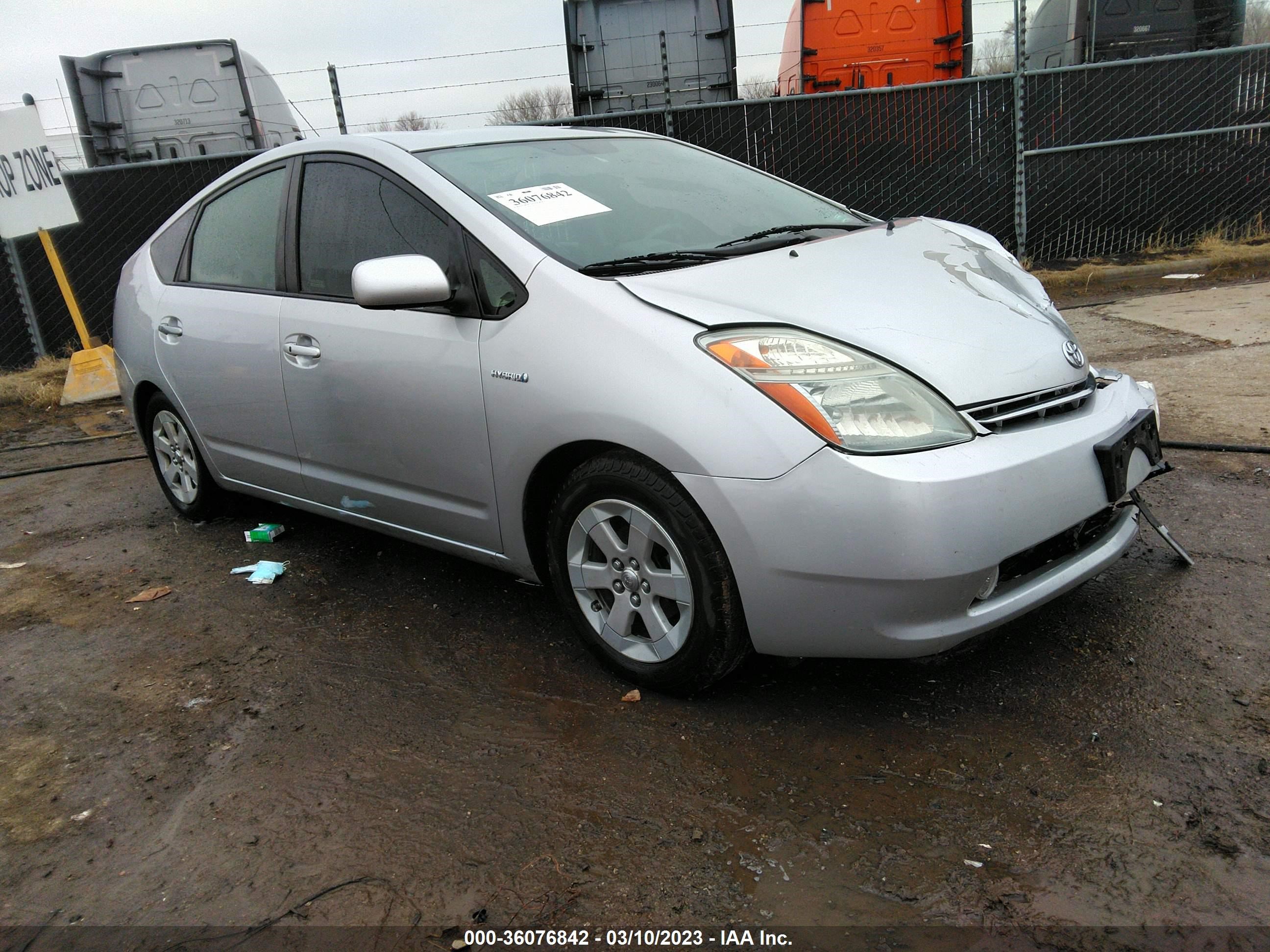 toyota prius 2007 jtdkb20u377606346