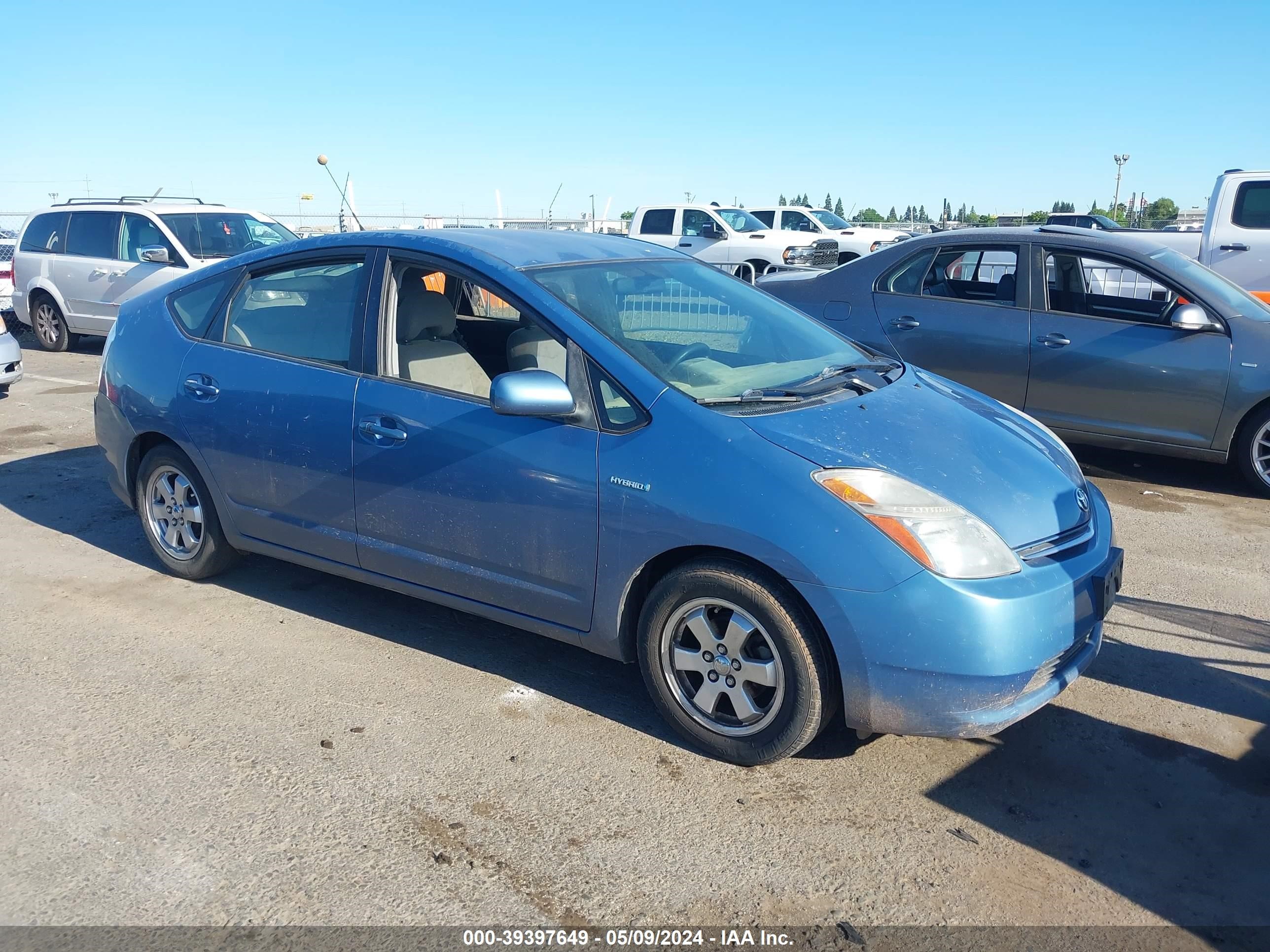 toyota prius 2007 jtdkb20u377690801