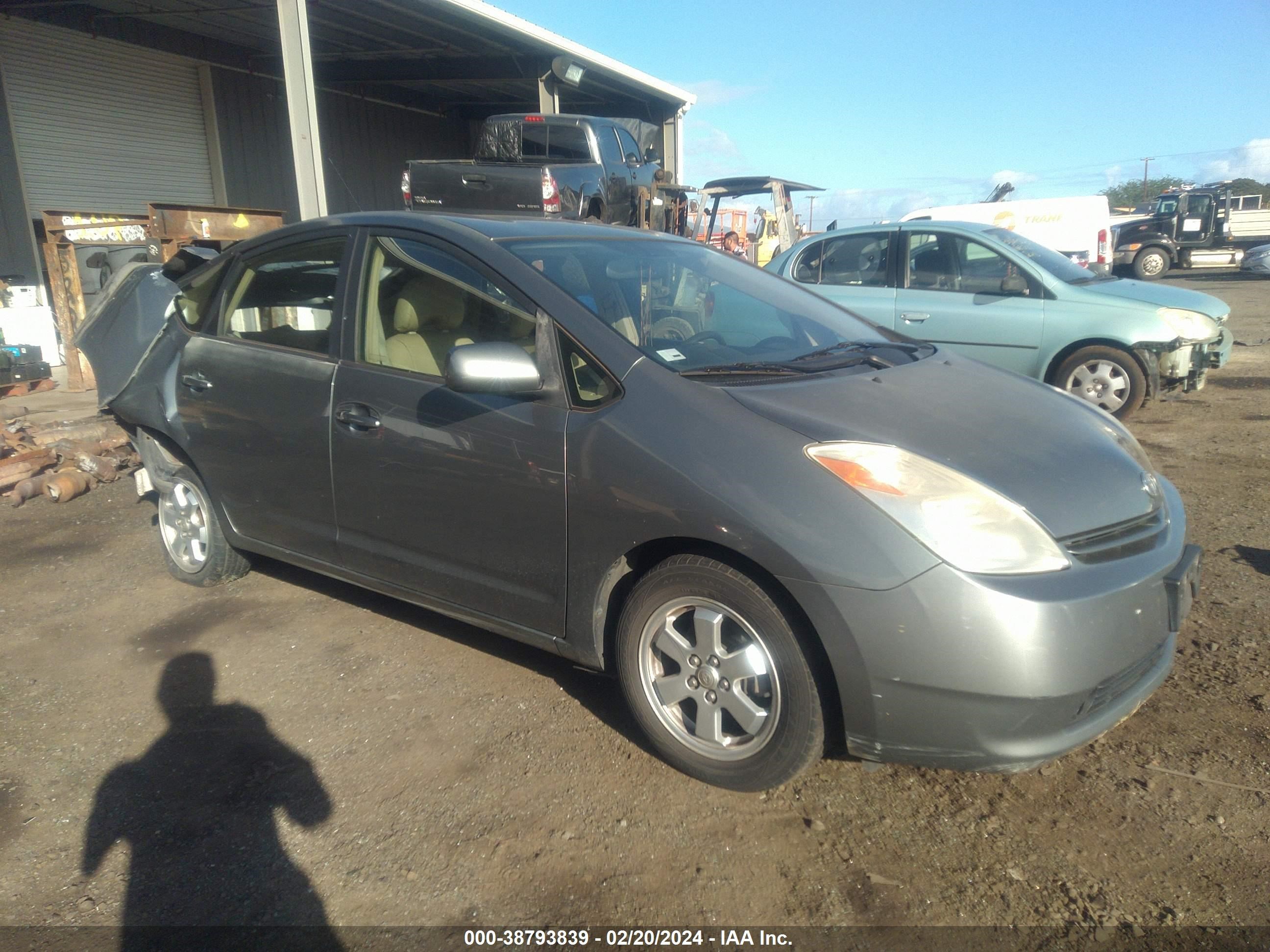 toyota prius 2005 jtdkb20u453065604