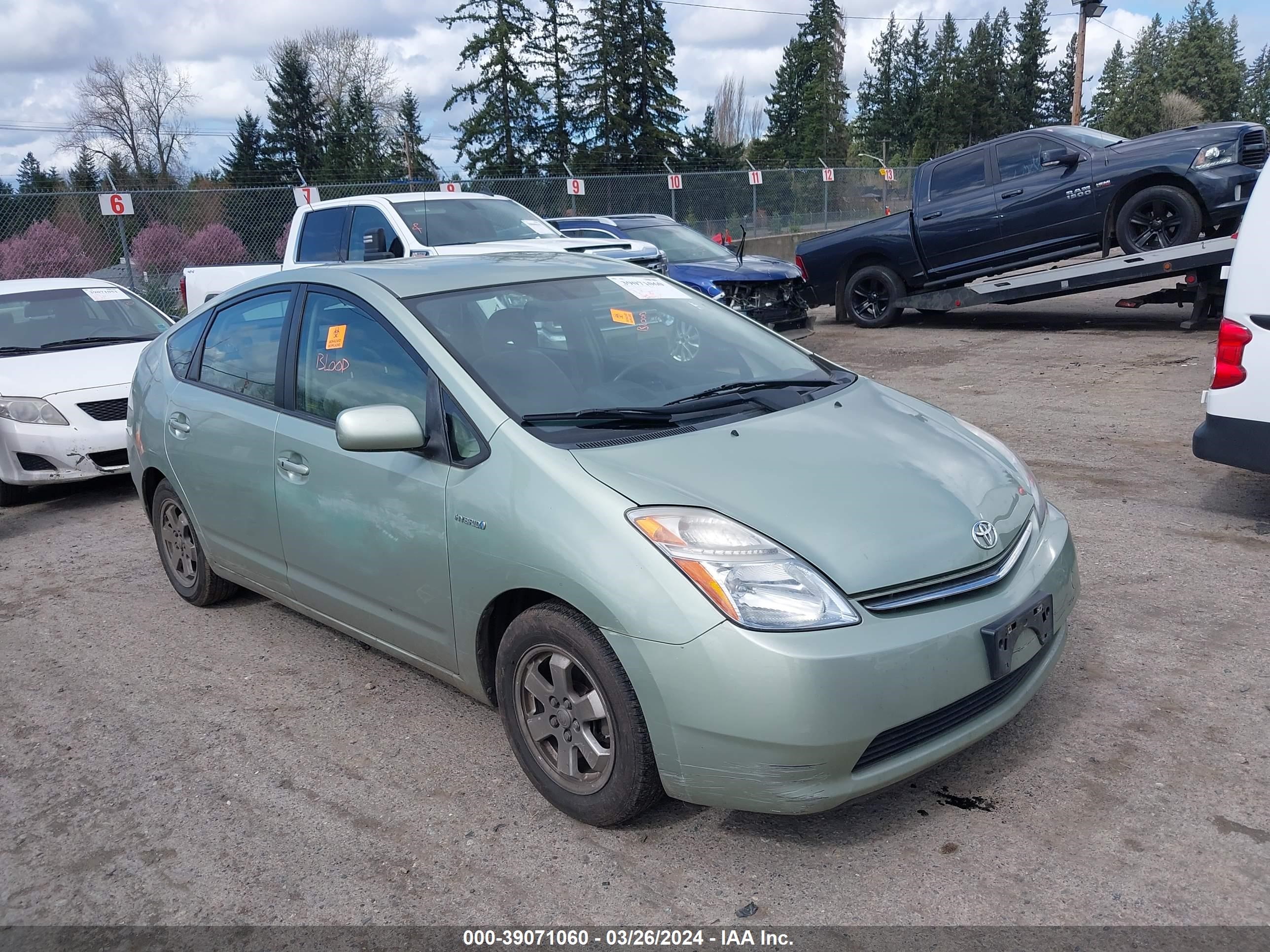 toyota prius 2007 jtdkb20u473262114