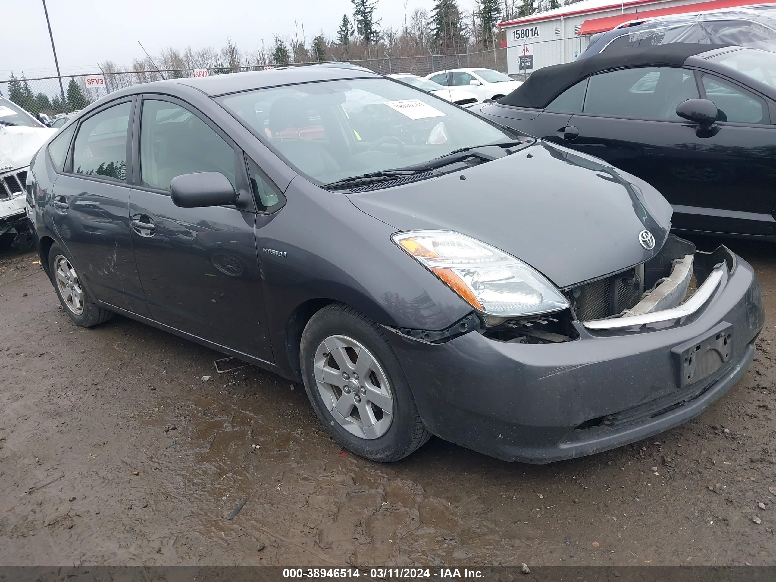 toyota prius 2007 jtdkb20u473274523