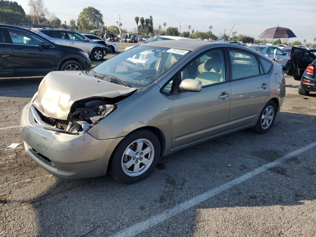 toyota prius 2007 jtdkb20u477594451