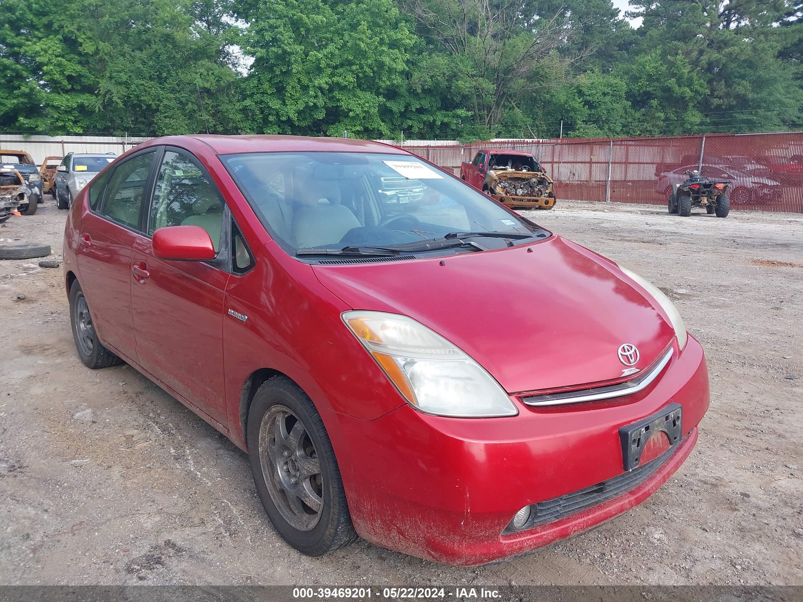 toyota prius 2007 jtdkb20u573248836