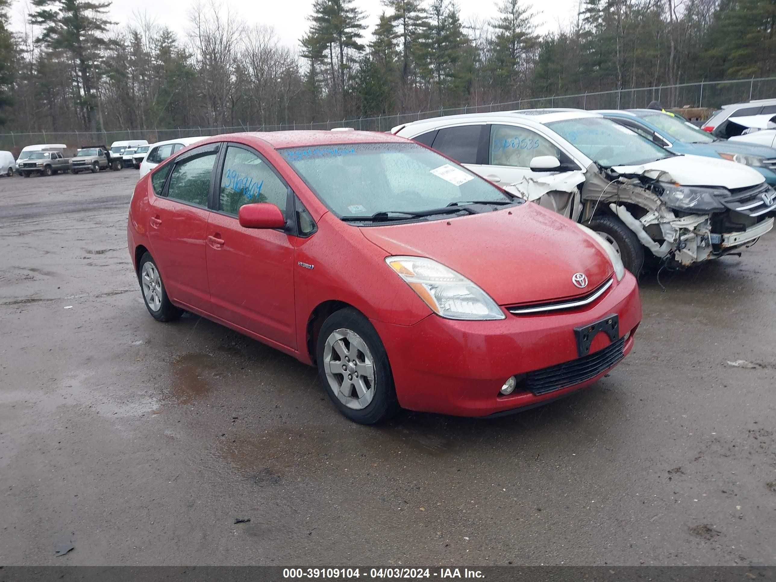 toyota prius 2007 jtdkb20u577585712