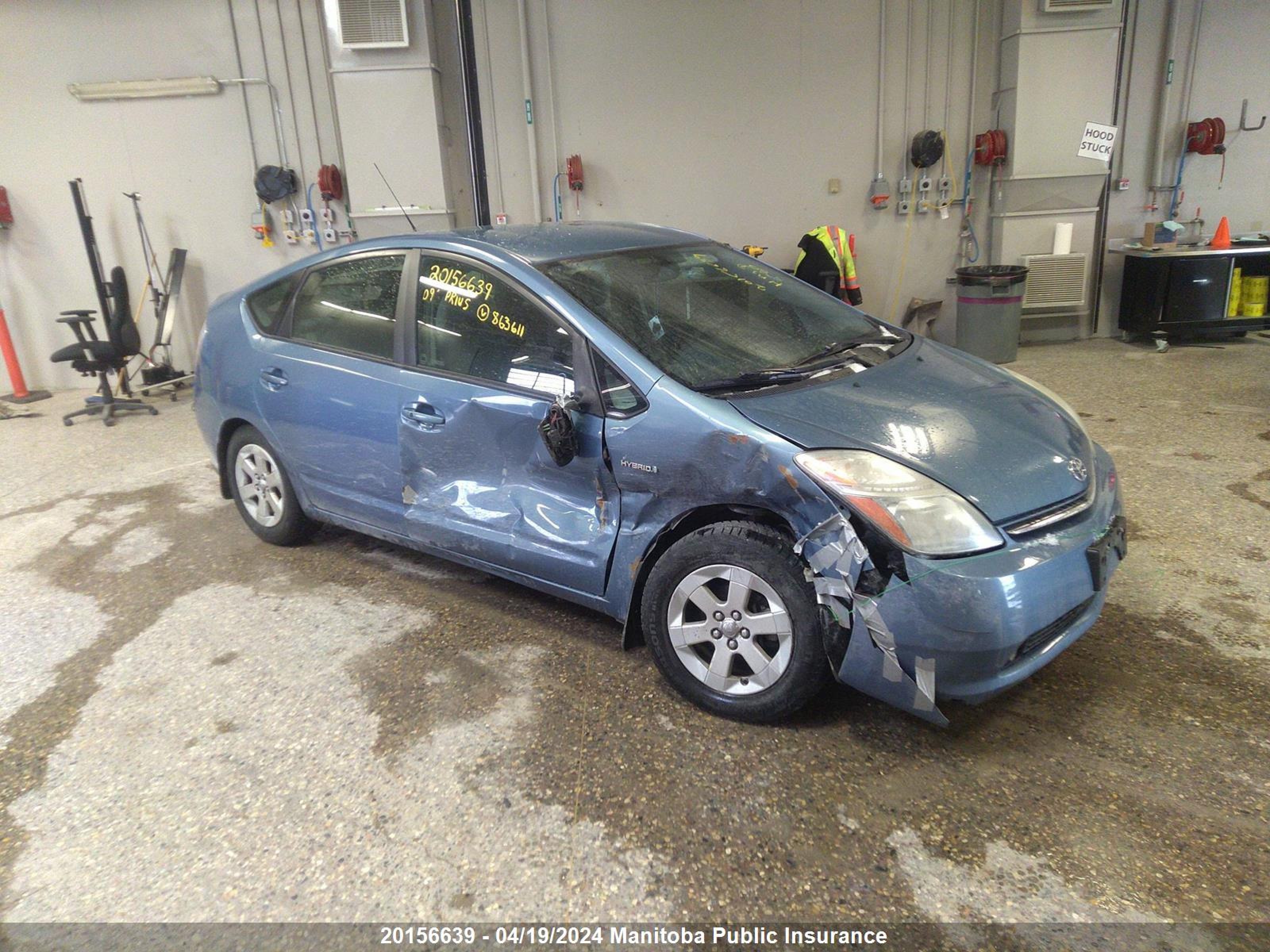 toyota prius 2009 jtdkb20u597863611