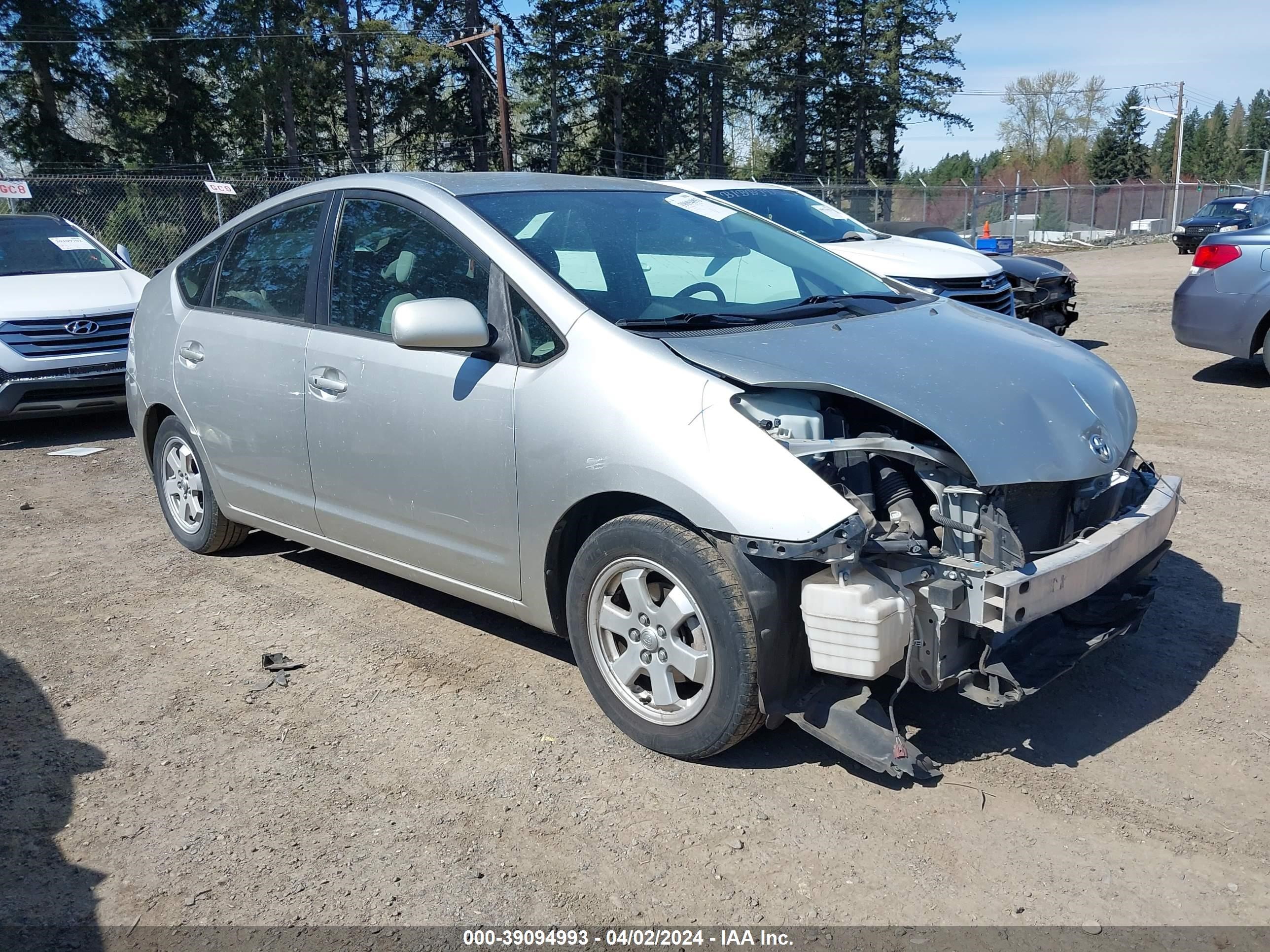 toyota prius 2005 jtdkb20u653013603