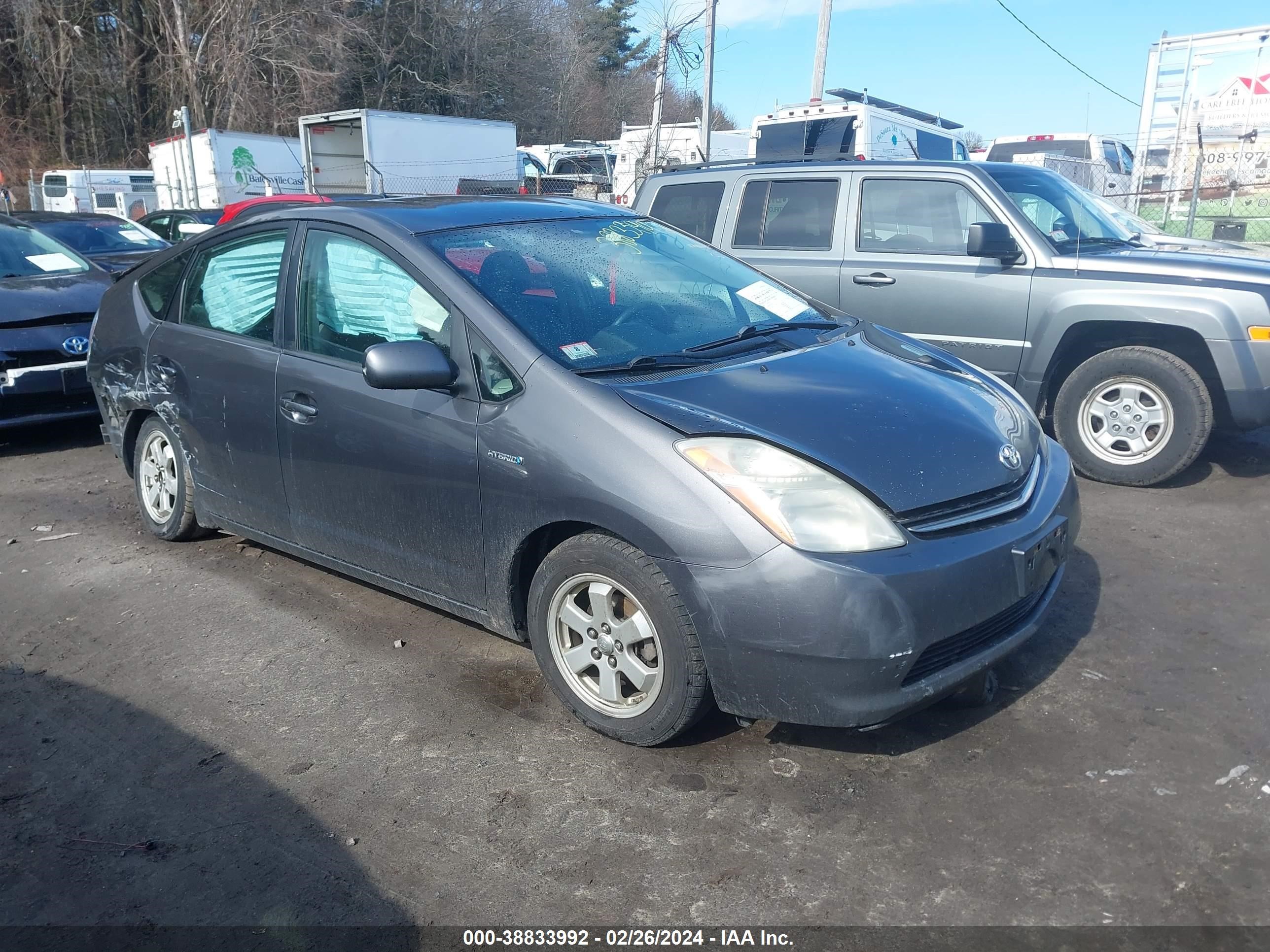 toyota prius 2007 jtdkb20u773206278