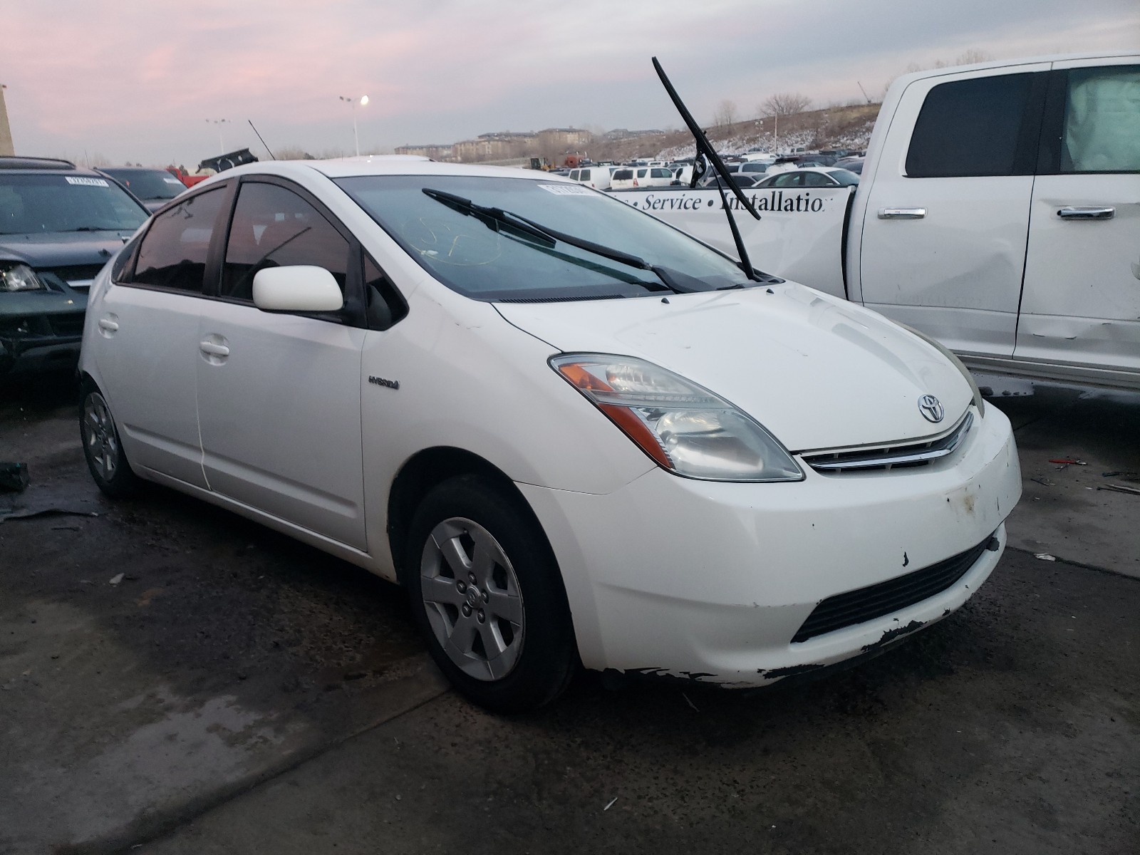 toyota prius 2007 jtdkb20u777622811