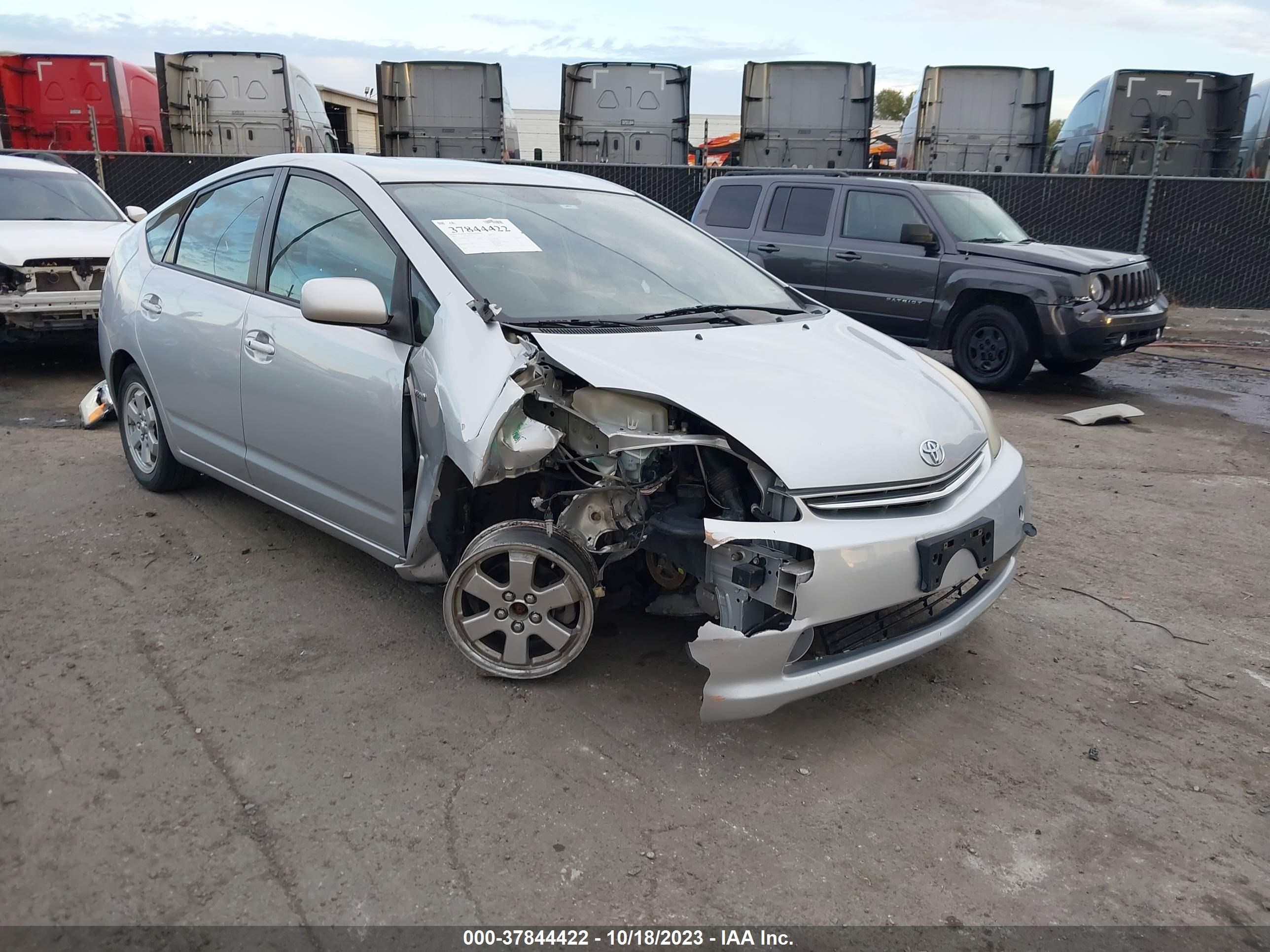 toyota prius 2007 jtdkb20u877687375